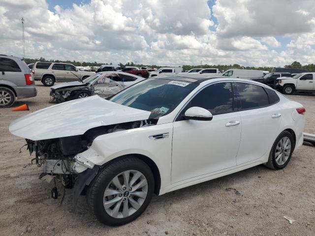 KIA OPTIMA EX 2018 with VIN 5XXGU4L33JG185449 - Photo from auction