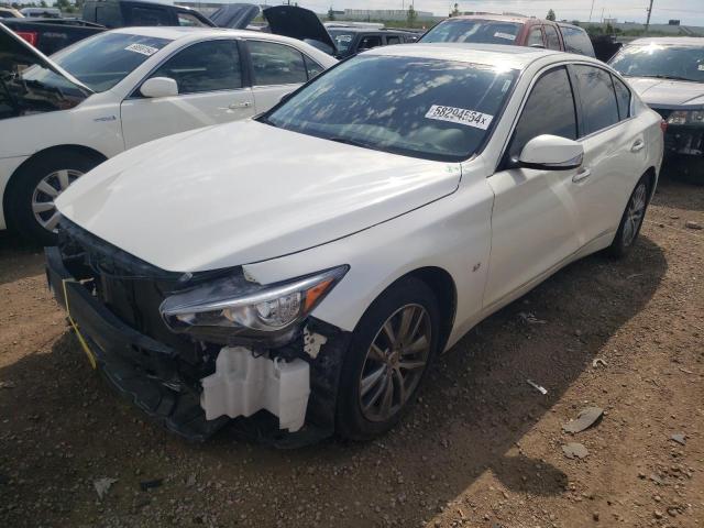 INFINITI Q50 BASE 2015 with VIN JN1BV7ARXFM394773 - Photo from auction
