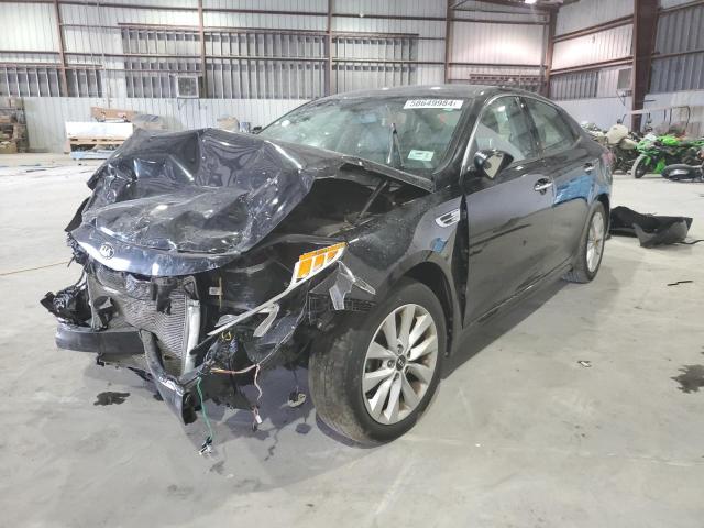 KIA OPTIMA EX 2018 with VIN 5XXGU4L34JG222668 - Photo from auction