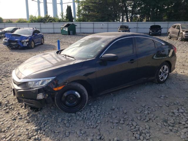 HONDA CIVIC LX 2018 with VIN 19XFC2E52JE036816 - Photo from auction