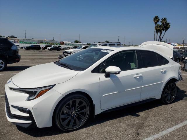 TOYOTA COROLLA LE 2023 with VIN JTDBCMFE8P3001514 - Photo from auction