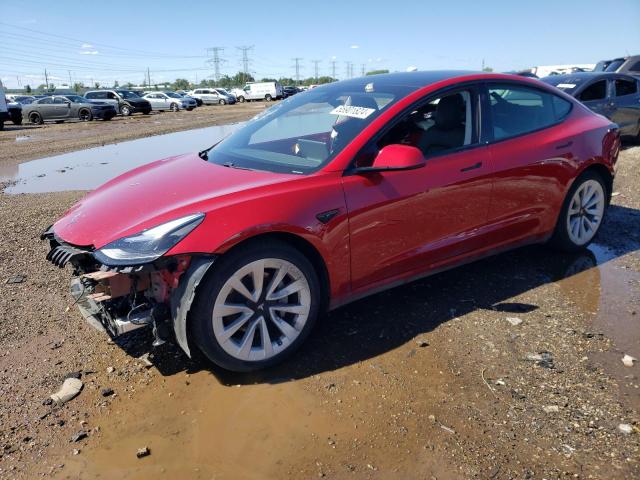 TESLA MODEL 3 2021 with VIN 5YJ3E1EA1MF917316 - Photo from auction