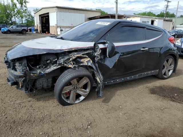 HYUNDAI VELOSTER T 2014 with VIN KMHTC6AE9EU183640 - Photo from auction