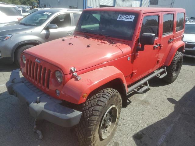 Photo 1 from auction – 2014 JEEP WRANGLER U with VIN 1C4BJWFG0EL184357