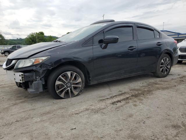 HONDA CIVIC EX 2014 with VIN 19XFB2F85EE045513 - Photo from auction