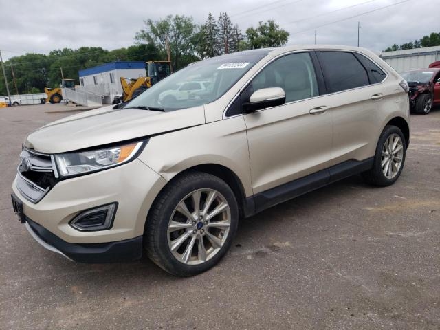 FORD EDGE TITAN 2017 with VIN 2FMPK4K96HBC43233 - Photo from auction