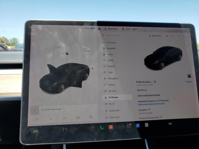 Photo 9 from auction – 2019 TESLA MODEL 3 with VIN 5YJ3E1EA5KF192946