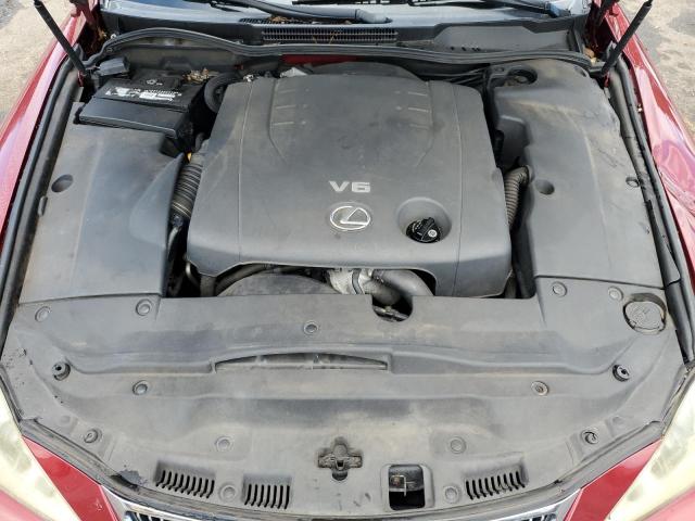 Photo 11 from auction – 2006 LEXUS IS 250 with VIN JTHBK262X62004091