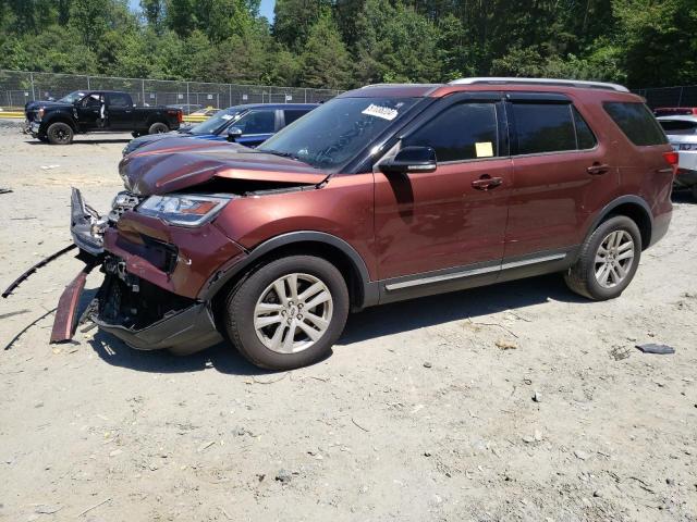 FORD EXPLORER X 2018 with VIN 1FM5K8D87JGB04813 - Photo from auction
