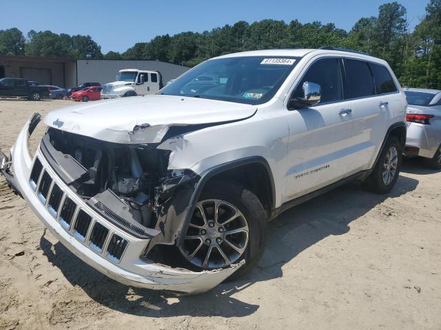 JEEP GRAND CHER 2014 with VIN 1C4RJFBGXEC549891 - Photo from auction