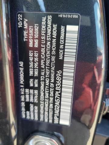 Photo 14 from auction – 2023 PORSCHE MACAN S with VIN WP1AG2A57PLB36896