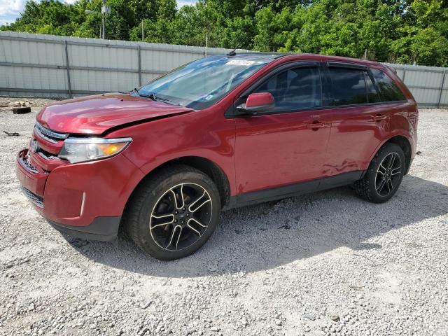 FORD EDGE SEL 2013 with VIN 2FMDK3JC5DBA62497 - Photo from auction
