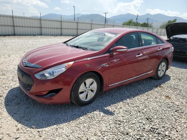 HYUNDAI SONATA HYB 2013 with VIN KMHEC4A47DA081225 - Photo from auction