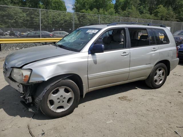 TOYOTA HIGHLANDER 2007 with VIN JTEEP21AX70221874 - Photo from auction