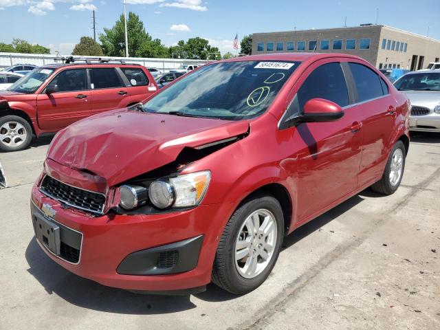 CHEVROLET SONIC LT 2013 with VIN 1G1JC5SB0D4186444 - Photo from auction