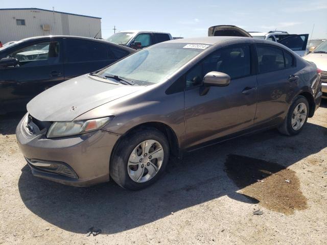 HONDA CIVIC LX 2014 with VIN 19XFB2F52EE063568 - Photo from auction