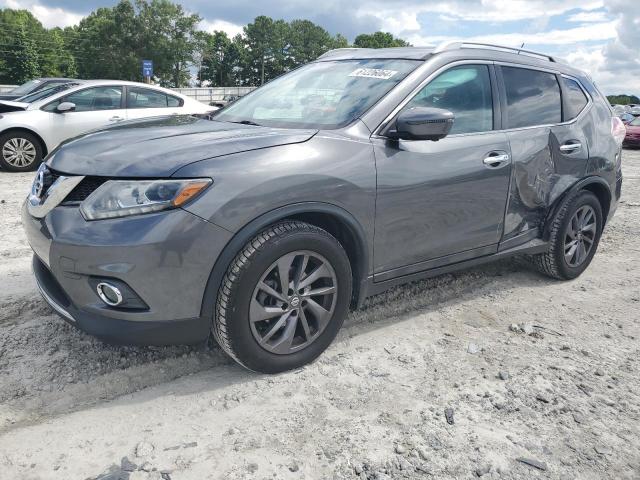NISSAN ROGUE S 2016 with VIN 5N1AT2MT0GC834432 - Photo from auction