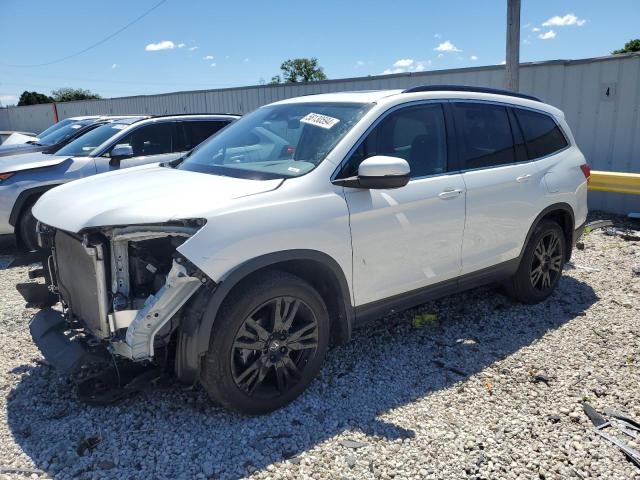 HONDA PILOT SE 2021 with VIN 5FNYF6H23MB076460 - Photo from auction