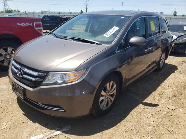 HONDA ODYSSEY EX 2016 with VIN 5FNRL5H66GB059912 - Photo from auction