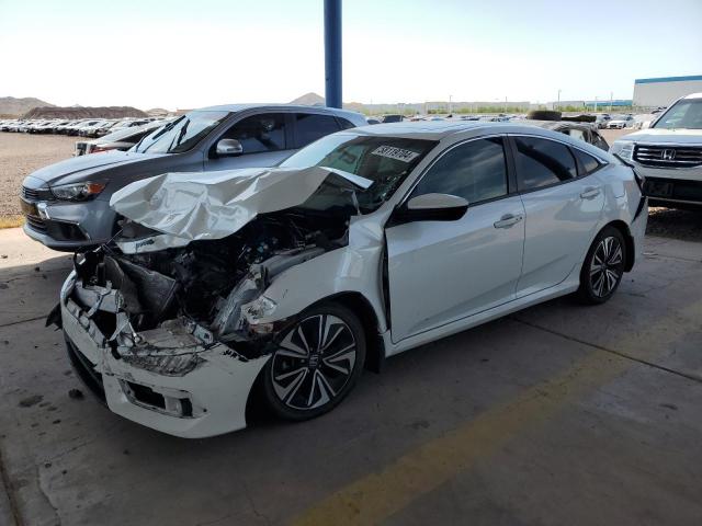 HONDA CIVIC EX 2018 with VIN JHMFC1F35JX039621 - Photo from auction