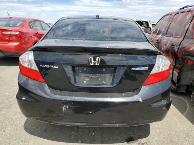 Photo 6 from auction – 2012 HONDA CIVIC HYBR with VIN JHMFB4F3XCS001337