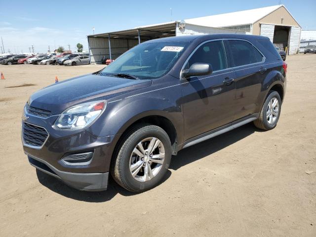 CHEVROLET EQUINOX LS 2016 with VIN 2GNALBEK3G6319855 - Photo from auction
