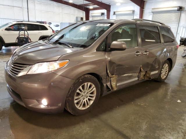 TOYOTA SIENNA XLE 2015 with VIN 5TDYK3DC6FS603835 - Photo from auction