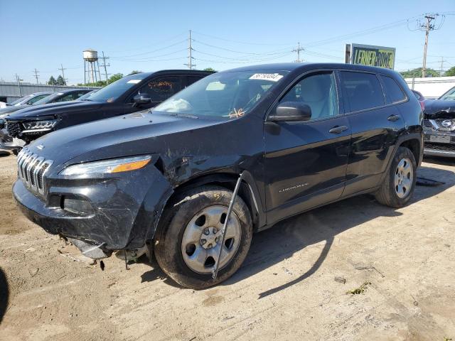 Photo 1 from auction – 2016 JEEP CHEROKEE S with VIN 1C4PJMAB3GW294164