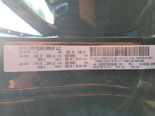 Photo 14 from auction – 2011 DODGE DURANGO CI with VIN 1D4SE5GT5BC695068