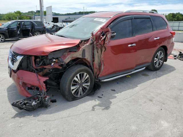 NISSAN PATHFINDER 2017 with VIN 5N1DR2MN9HC663307 - Photo from auction