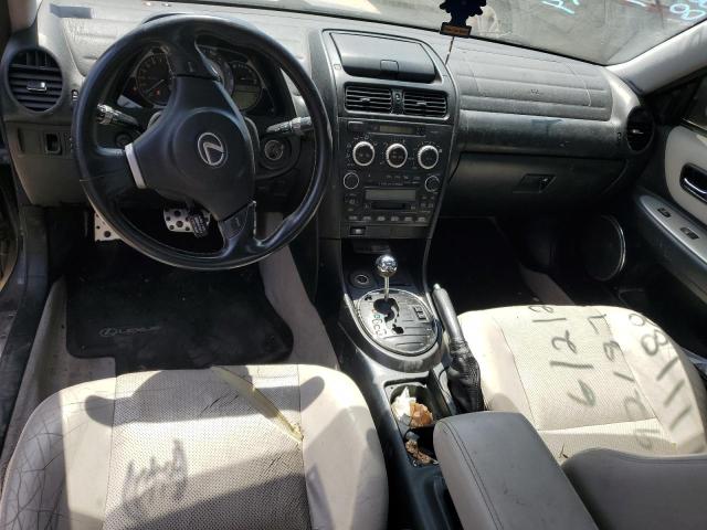 Photo 8 from auction – 2004 LEXUS IS 300 with VIN JTHBD192X40090768