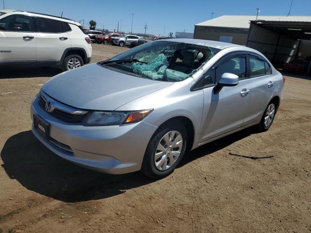 HONDA CIVIC LX 2012 with VIN 2HGFB2F59CH583382 - Photo from auction