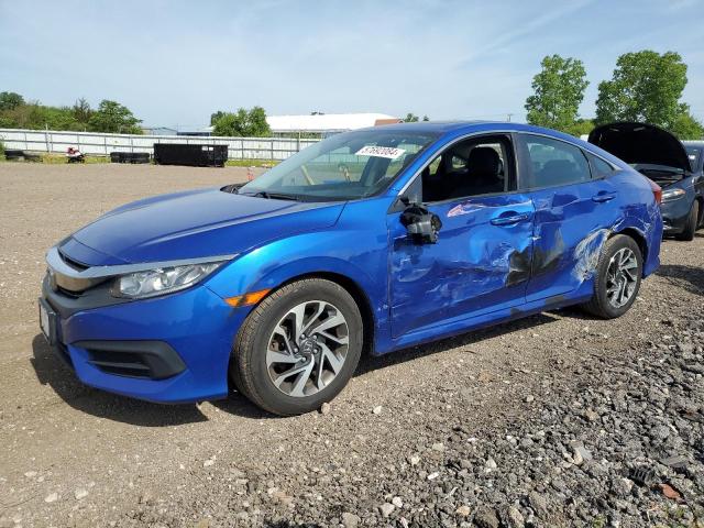 HONDA CIVIC EX 2017 with VIN 19XFC2F7XHE069993 - Photo from auction