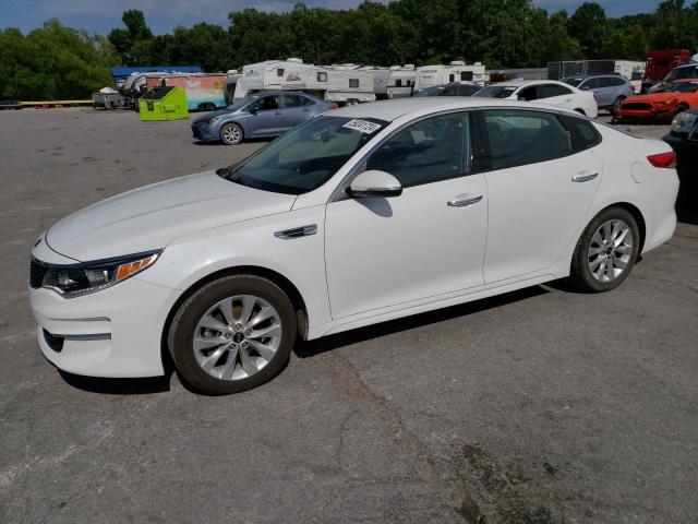 KIA OPTIMA EX 2018 with VIN 5XXGU4L38JG196933 - Photo from auction