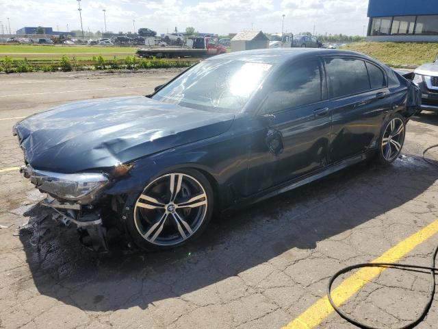 BMW 740 I 2018 with VIN WBA7E2C55JB214925 - Photo from auction