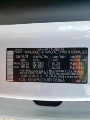 Photo 14 from auction – 2024 HYUNDAI SANTA FE C with VIN 5NMP5DGL0RH031835