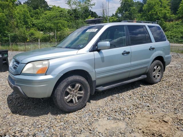 HONDA PILOT EXL 2003 with VIN 2HKYF18553H559820 - Photo from auction