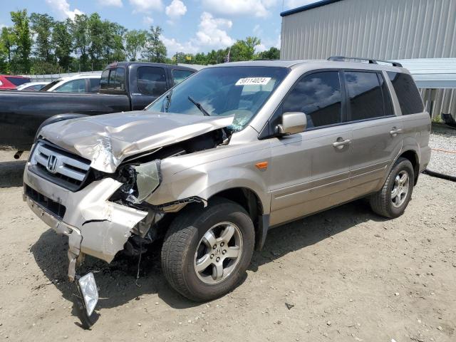 Photo 1 from auction – 2006 HONDA PILOT EX with VIN 2HKYF18576H505388