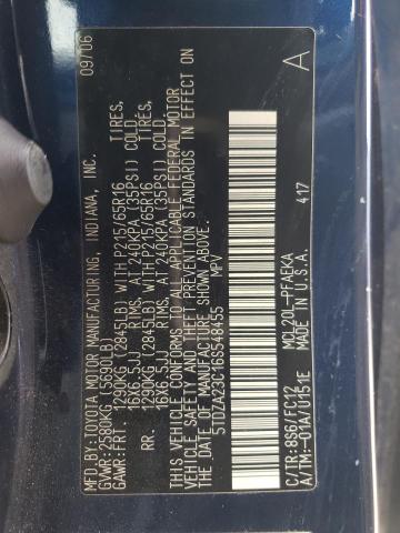 Photo 14 from auction – 2006 TOYOTA SIENNA CE with VIN 5TDZA23C16S548455