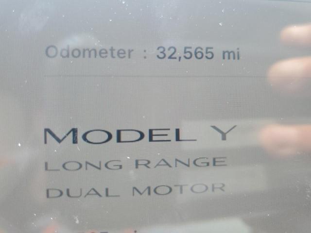 Photo 9 from auction – 2022 TESLA MODEL Y with VIN 7SAYGAEE8NF508317