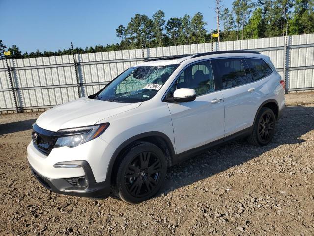 HONDA PILOT SE 2022 with VIN 5FNYF5H2XNB020740 - Photo from auction