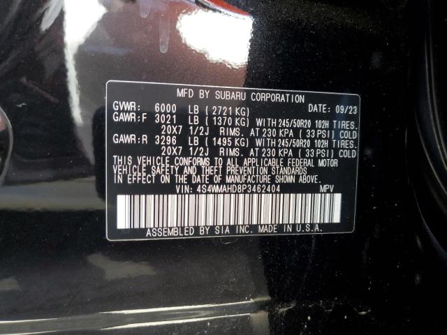 Photo 14 from auction – 2023 SUBARU ASCENT PRE with VIN 4S4WMAHD8P3462404