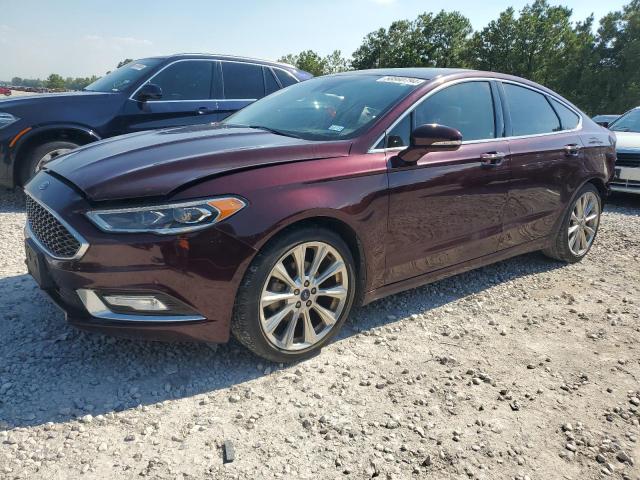 FORD FUSION TIT 2017 with VIN 3FA6P0K91HR104838 - Photo from auction