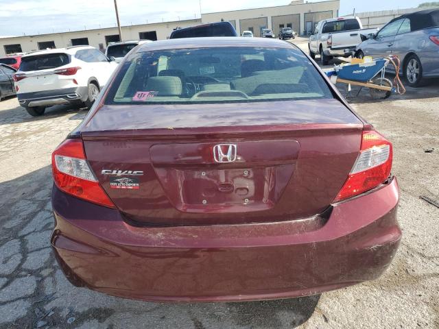 Photo 6 from auction – 2012 HONDA CIVIC LX with VIN 19XFB2F50CE032719