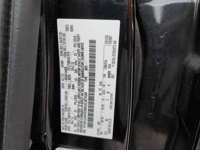 Photo 14 from auction – 2013 FORD ESCAPE SEL with VIN 1FMCU0HX0DUC47029