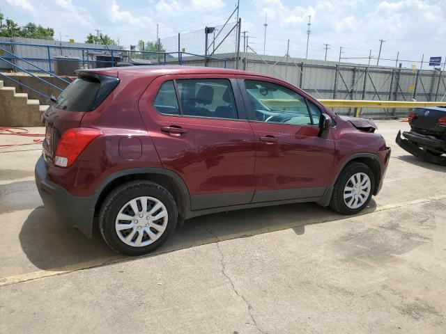 Photo 3 from auction – 2016 CHEVROLET TRAX LS with VIN 3GNCJKSB0GL173784
