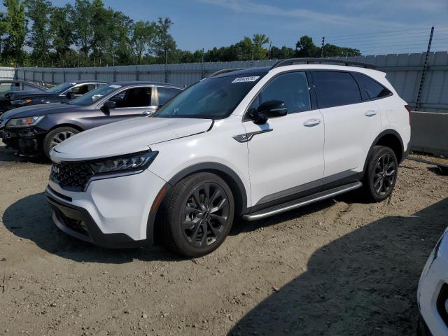 KIA SORENTO EX 2023 with VIN 5XYRHDLFXPG214862 - Photo from auction