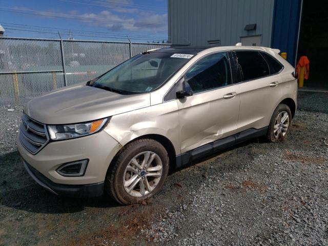 FORD EDGE SEL 2017 with VIN 2FMPK4J97HBB60279 - Photo from auction