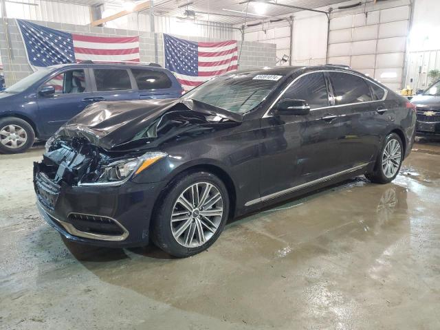 GENESIS G80 BASE 2018 with VIN KMHGN4JE4JU238540 - Photo from auction