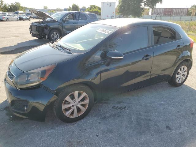 KIA RIO EX 2013 with VIN KNADN5A38D6230295 - Photo from auction